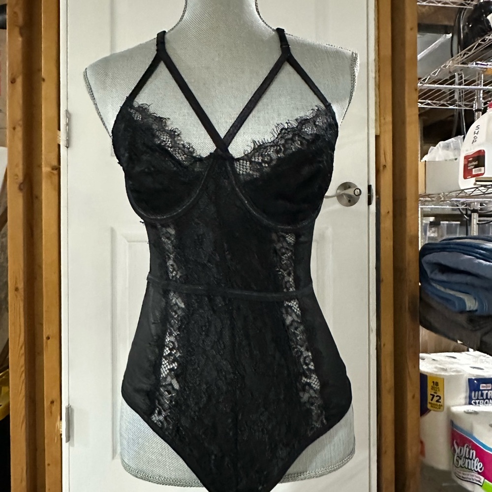 Black Lace Bodysuit